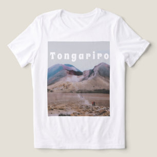 Tongariro National Park, New Zealand Souvenir Tri-Blend Shirt
