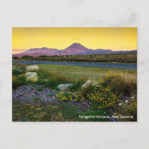 Tongariro Vocano, New Zealand Postcard