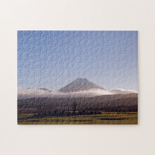Tongariro, Vulcano & New Zealand /Aotearoa Jigsaw Puzzle (Horizontal)