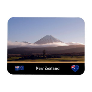 Tongariro, Vulcano & New Zealand /Aotearoa Magnet