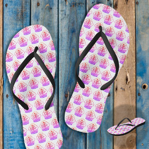 Tongs Caribbean SHEMIS-TREE beach white tree black Thongs