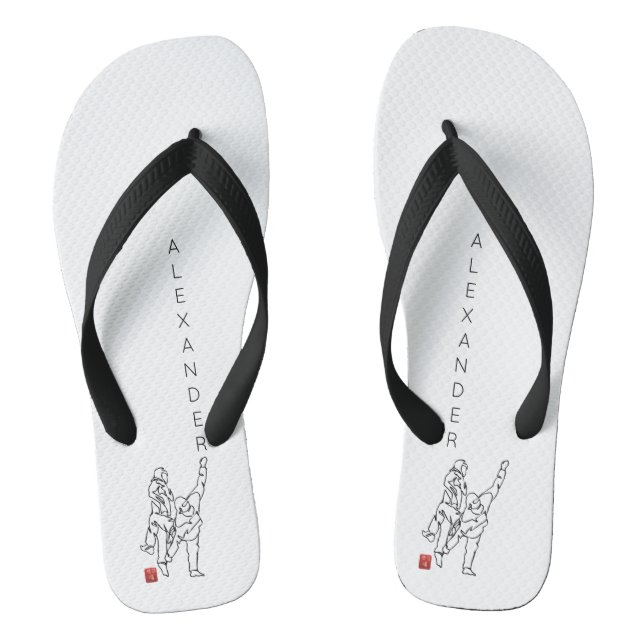 Tongs TAEKWONDO IMBALANCED Thongs (Footbed)
