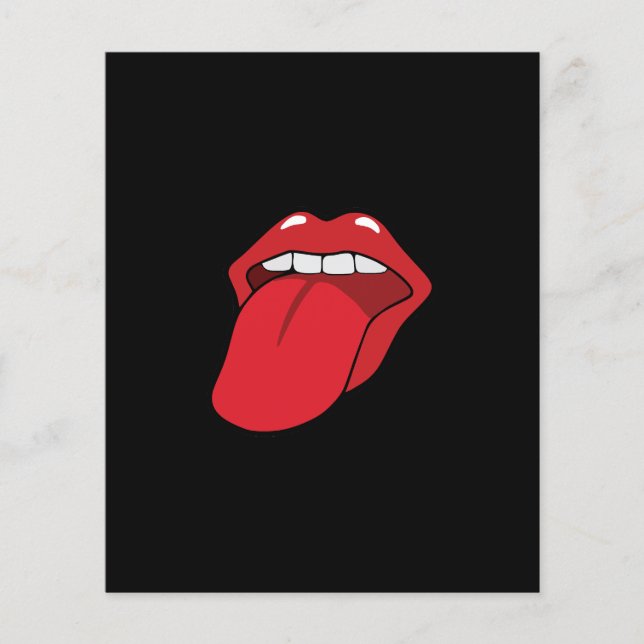 Tongue Out Flyer (Front)