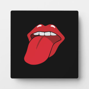 Tongue Out Plaque