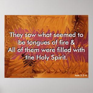 Tongues of Fire - Shadow Versed Poster