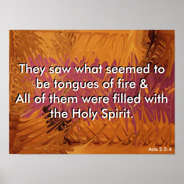 Tongues of Fire - Shadow Versed Poster (Front)