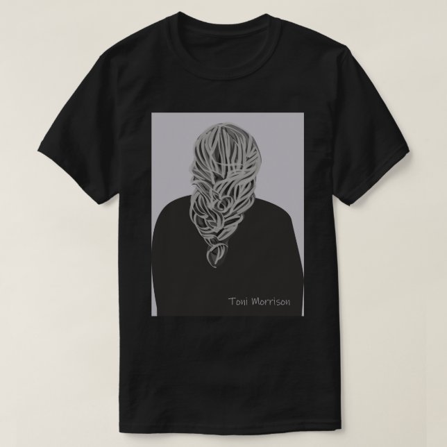 Toni Morrison art1 T-Shirt (Design Front)