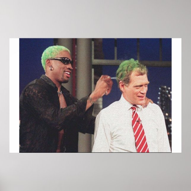 Tonight show Rodman Poster (Front)