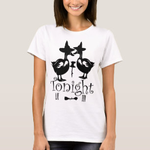Tonight We Fly, Halloween Goose Witch T-Shirt