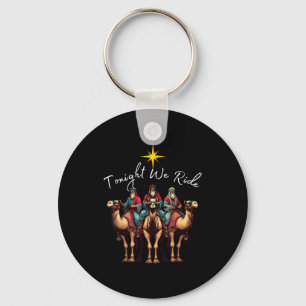 Tonight We Ride Christmas, 3 Wise Men, Christian C Key Ring