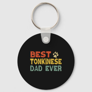 Tonkinese Cat Dad Owner Breeder Lover Kitten Key Ring