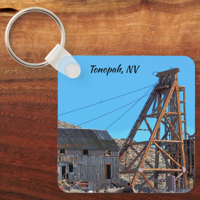 Tonopah Nevada  Key Ring (Front)