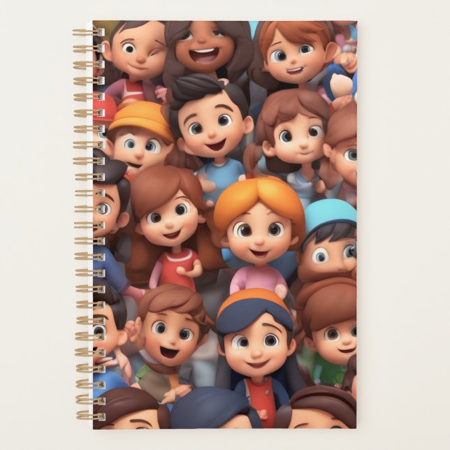 Tons of Delightful Children  Planner (Front)