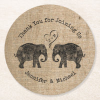 TONS OF LOVE | Elephant Couple Wedding Favour