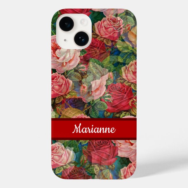Tons of Roses Garden Case-Mate iPhone Case (Back)