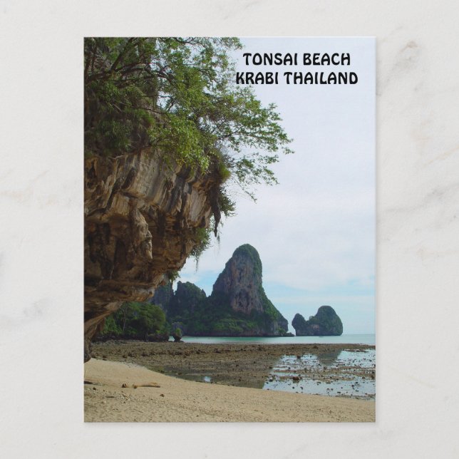 Tonsai Beach, Krabi Thailand Postcard (Front)
