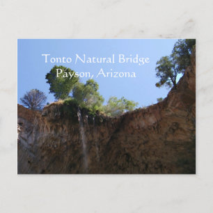 Tonto Natural Bridge Payson, Arizona Postcard
