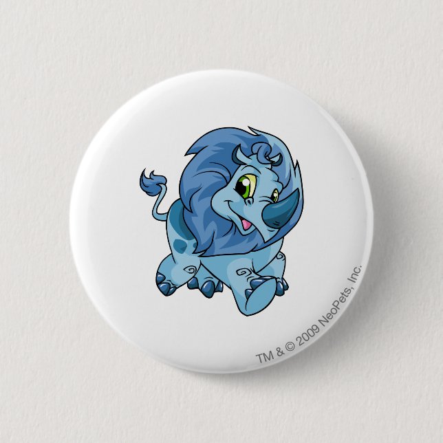 Tonu Blue 6 Cm Round Badge (Front)
