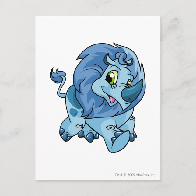 Tonu Blue Postcard (Front)