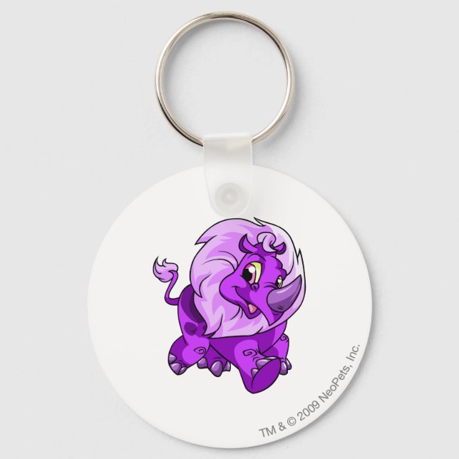 Tonu Purple Key Ring (Front)