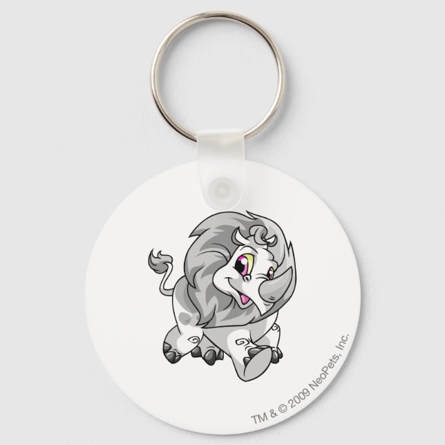 Tonu White Key Ring (Front)