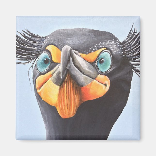Tony, a Double-Crested Cormorant Magnet (Front)