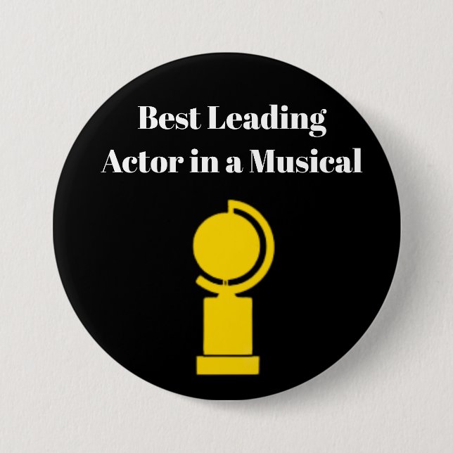 Tony Award Customisable Button (Front)