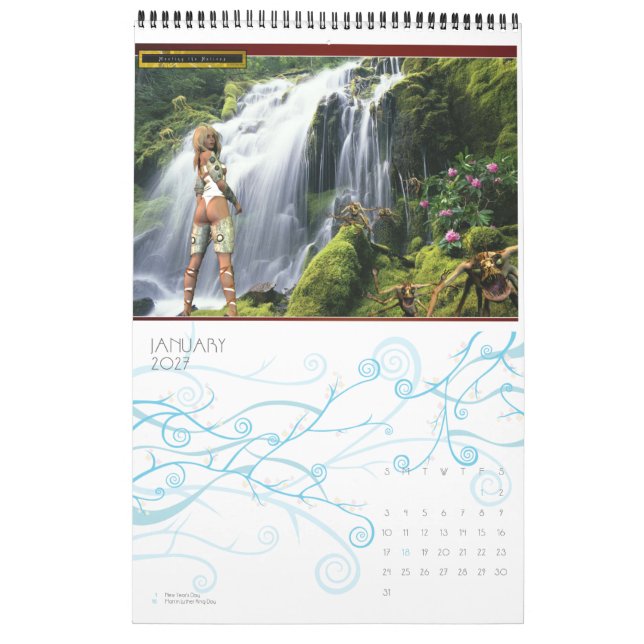 Tony Diana: Digital Diva's Calendar (Jan 2027)