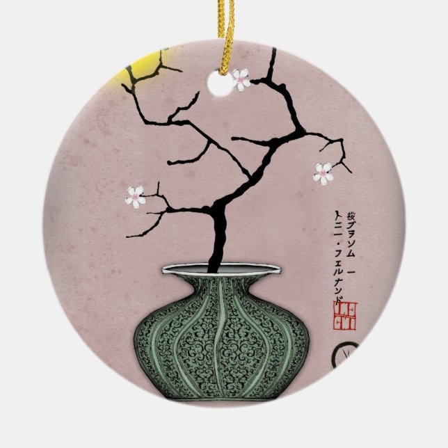 tony fernandes's a harvest moon 1 ceramic ornament (Front)