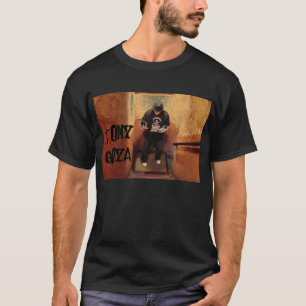 Tony Goya Men's Black T - Customised T-Shirt