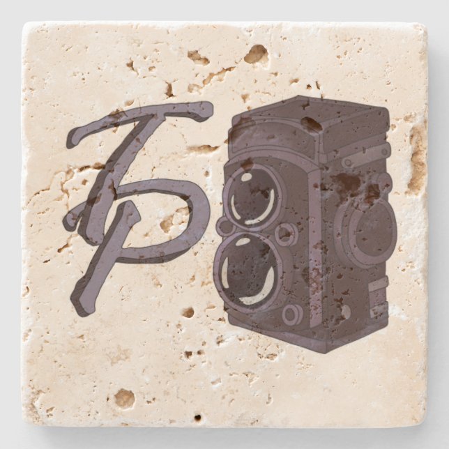 Tony Photography Logo coaster (Front)