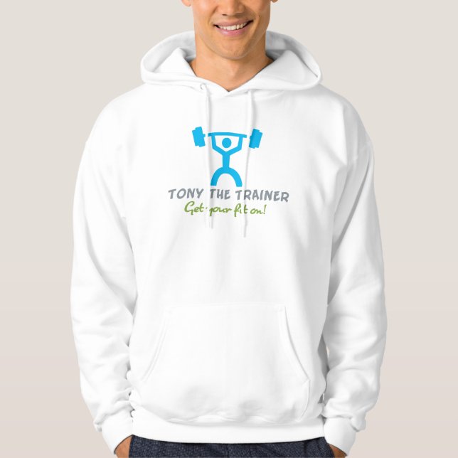 Tony The Trainer Hoodie (Front)