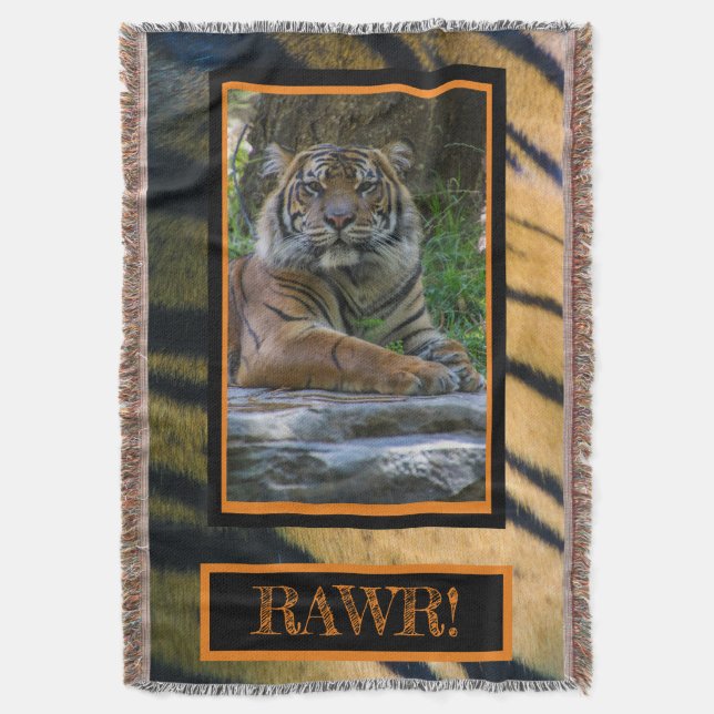 TONY THROW BLANKET (Front Vertical)