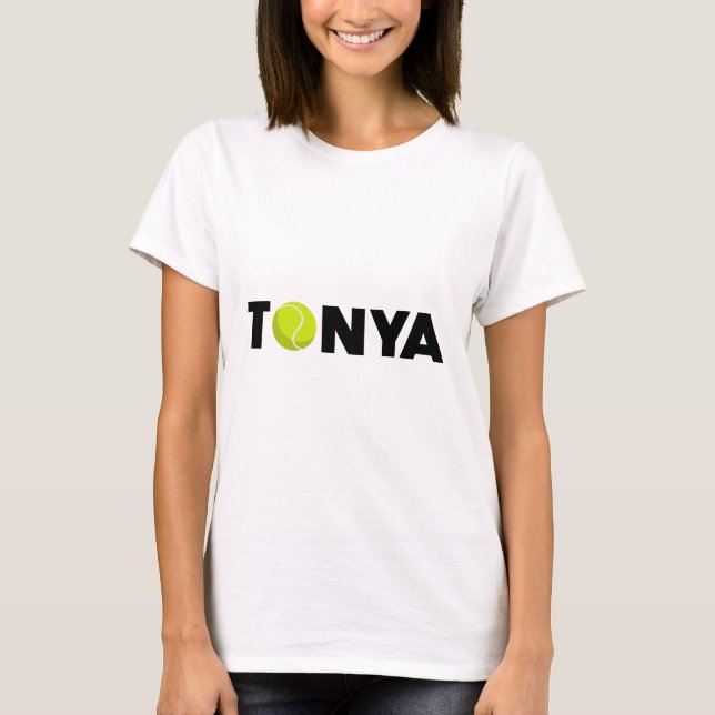Tonya Tennis T-Shirt (Front)