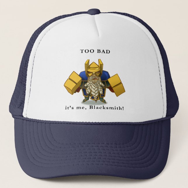 too bad trucker hat (Front)
