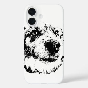 Too Close Pup iPhone 16 Case