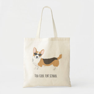 Too Cool Corgi Tote Bag