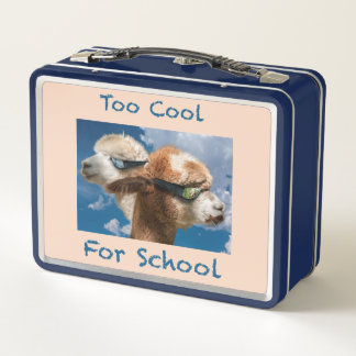 Too Cool For School Metal Lunch Box