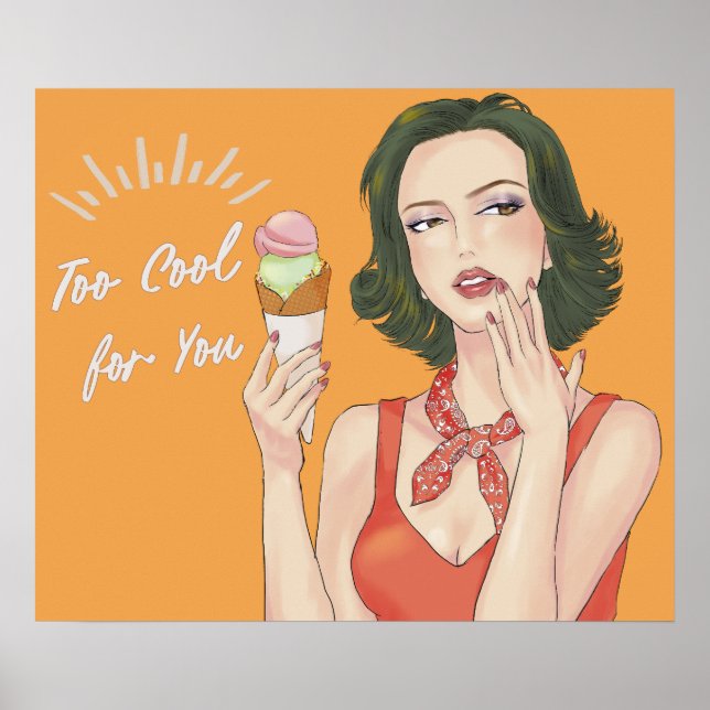 Too Cool for You Poster (Front)