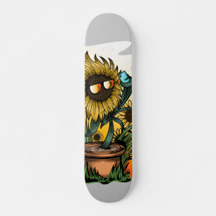 Too Cool Sunflower Skateboard