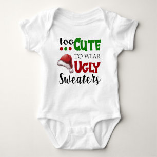 Too Cute Baby Bodysuit