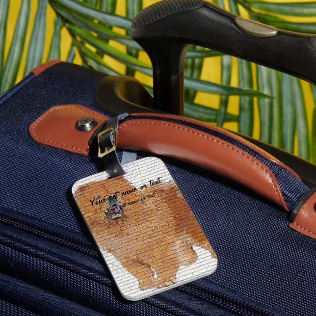Too Cute Chow Chow, Chowdren Luggage Tag (Front Insitu 1)