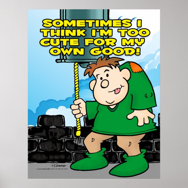 Too Cute Poster (Front)