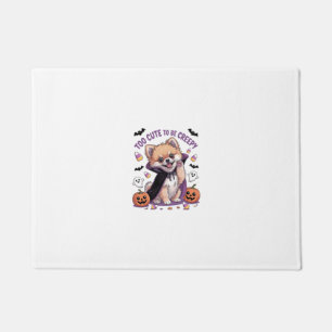 Too Cute to be Creepy Halloween Tee PNG Doormat