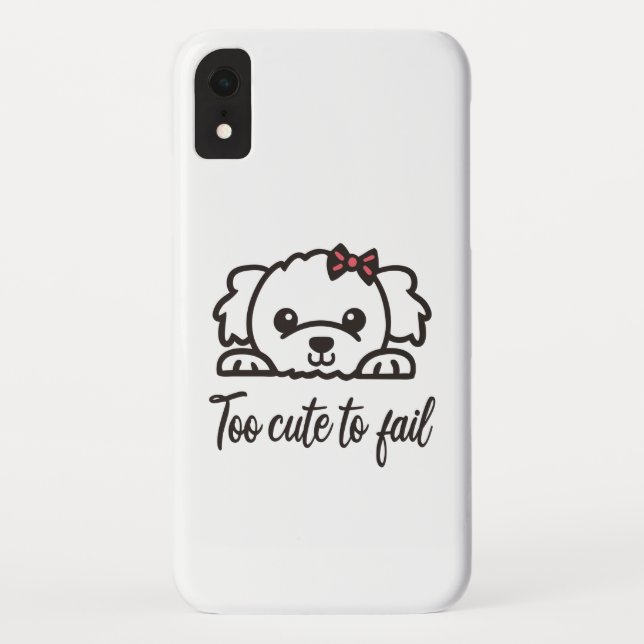 Too cute to fail(4) Case-Mate iPhone case (Back)