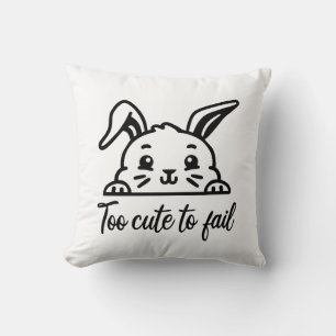 Too cute to fail cushion