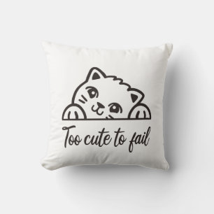 Too cute to fail cushion