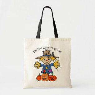 Too Cute To Scare Trick or Treat Bag