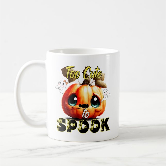 Too Cute to Spook.b Coffee Mug (Left)