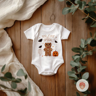 Too Cute to Spook Baby Halloween Bodysuit